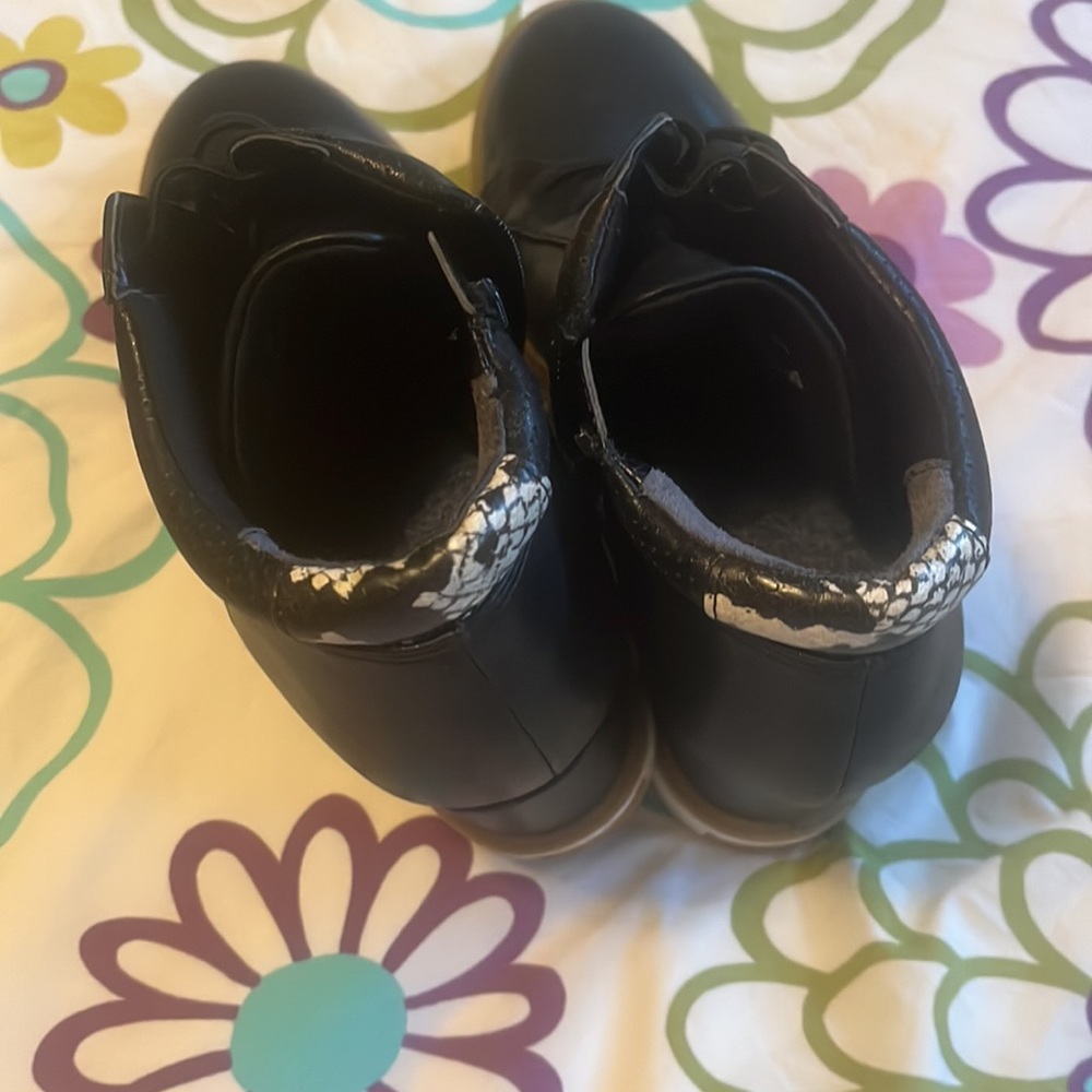 Dr. Scholl’s wedged leather sneakers - Picture 2 of 5